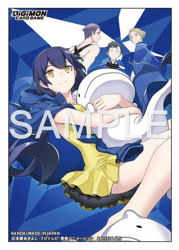 Digimon TCG: Official Card Sleeves (Digimon Story Cyber Sleuth - Erika with Keisuke, Ryuji, Chitose)