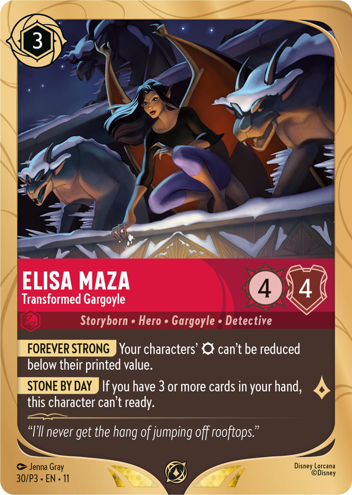 Elisa Maza - Transformed Gargoyle (30) [Promo Cards]