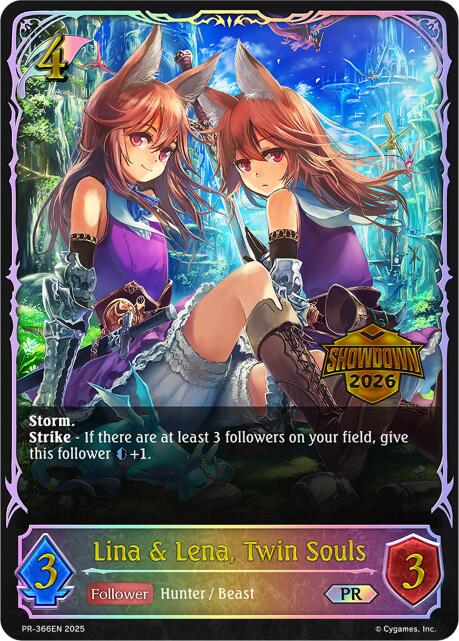 Lina & Lena, Twin Souls (PR-366EN) [Promotional Cards]