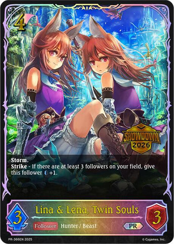 Lina & Lena, Twin Souls (PR-366EN) [Promotional Cards]