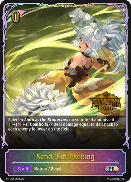 Send 'Em Packing (PR-365EN) [Promotional Cards]