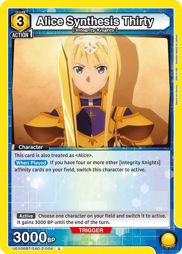 Image for Alice Synthesis Thirty (UEX06BT) (UEX06BT/SAO-2-004) - Union Arena