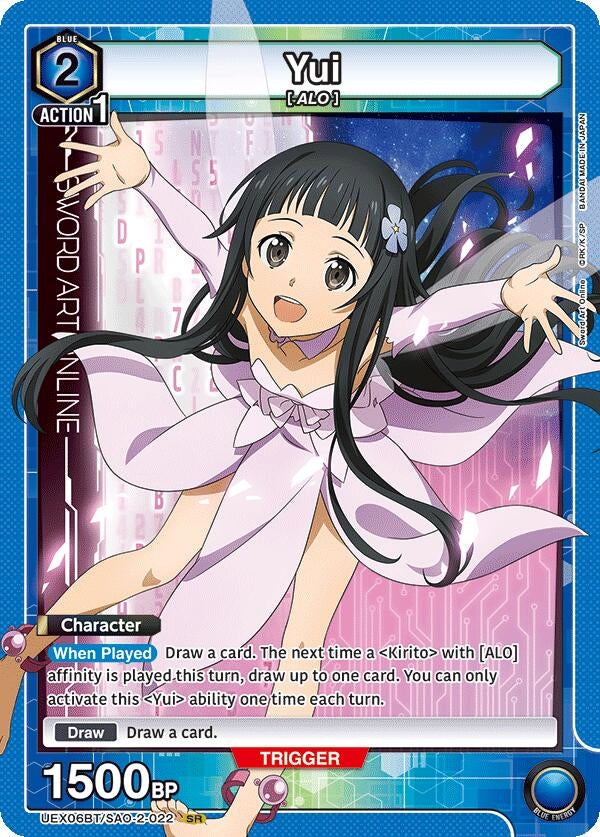 Image for Yui (022) (UEX06BT) (UEX06BT/SAO-2-022) - Union Arena