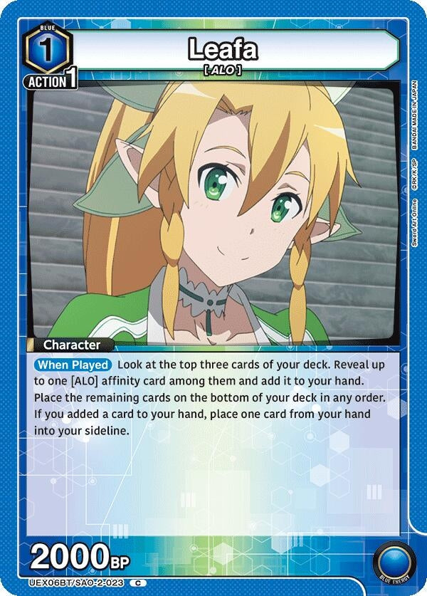 Image for Leafa (023) (UEX06BT) (UEX06BT/SAO-2-023) - Union Arena