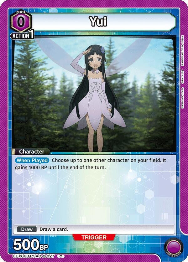 Image for Yui (027) (UEX06BT) (UEX06BT/SAO-2-027) - Union Arena
