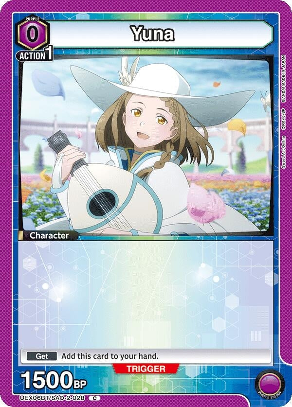 Image for Yuna (028) (UEX06BT) (UEX06BT/SAO-2-028) - Union Arena