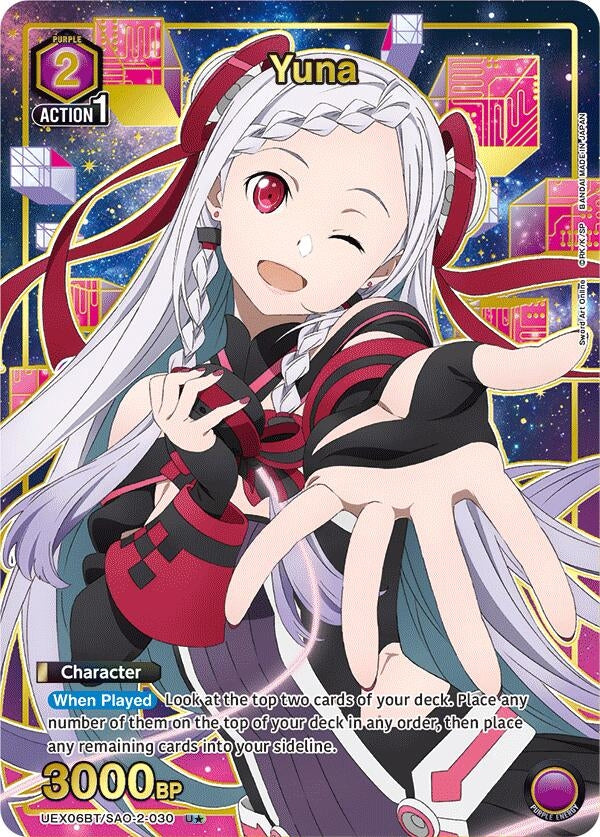 Image for Yuna (030) (U*) (UEX06BT) (UEX06BT/SAO-2-030) - Union Arena