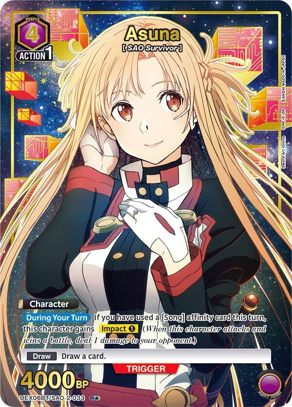 Image for Asuna (033) (R*) (UEX06BT) (UEX06BT/SAO-2-033) - Union Arena