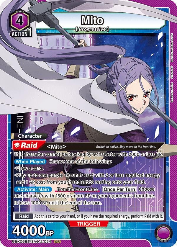 Image for Mito (054) (UEX06BT) (UEX06BT/SAO-2-054) - Union Arena