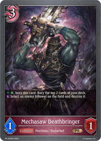 Mechasaw Deathbringer (PR-355EN) [Promotional Cards]