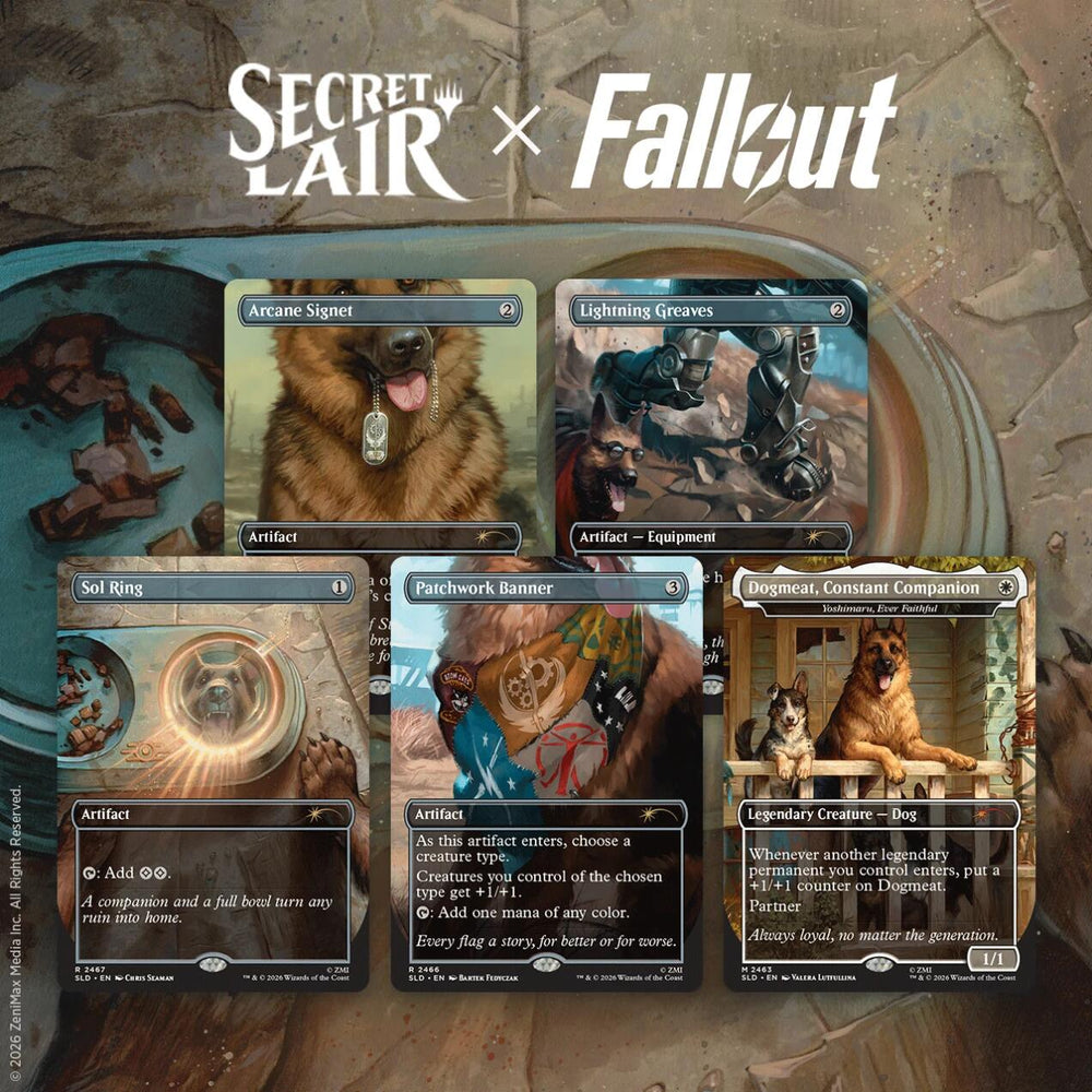 Secret Lair: Drop Series - Secret Lair x Fallout (Greet the Dog - Non-Foil Edition)