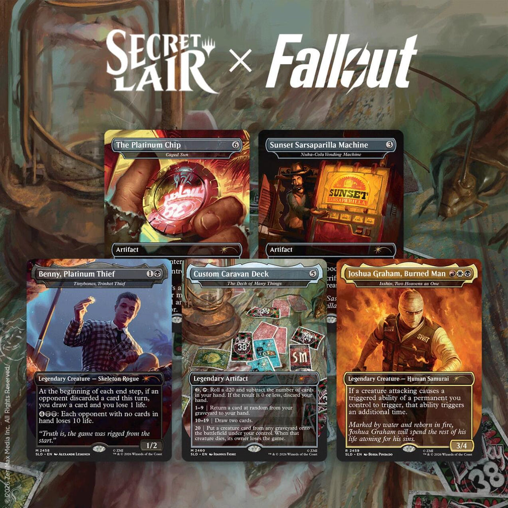 Secret Lair: Drop Series - Secret Lair x Fallout (Welcome to New Vegas - Non-Foil Edition)