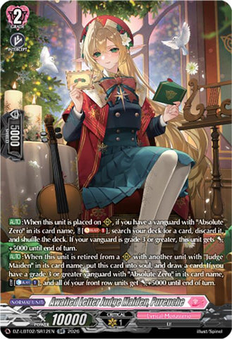 Awaited Letter Judge Maiden, Pureuche (DZ-LBT02/SR12EN) [Lyrical Monasterio Season of Wonders]