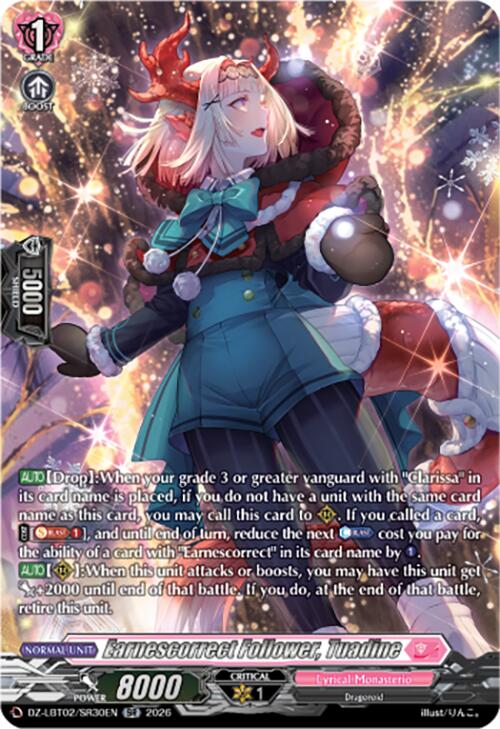 Earnescorrect Follower, Tuadine (DZ-LBT02/SR30EN) [Lyrical Monasterio Season of Wonders]
