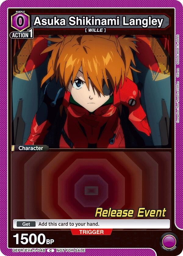 Image for Asuka Shikinami Langley (048) (UE15BT_RE) (UEPR/EVA-1-048) - Union Arena