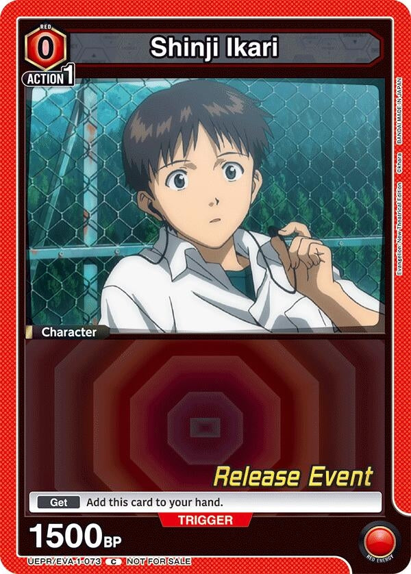 Image for Shinji Ikari (073) (UE15BT_RE) (UEPR/EVA-1-073) - Union Arena