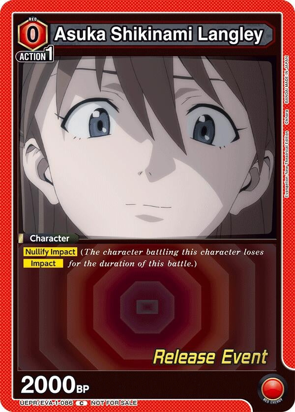 Image for Asuka Shikinami Langley (086) (UE15BT_RE) (UEPR/EVA-1-086) - Union Arena