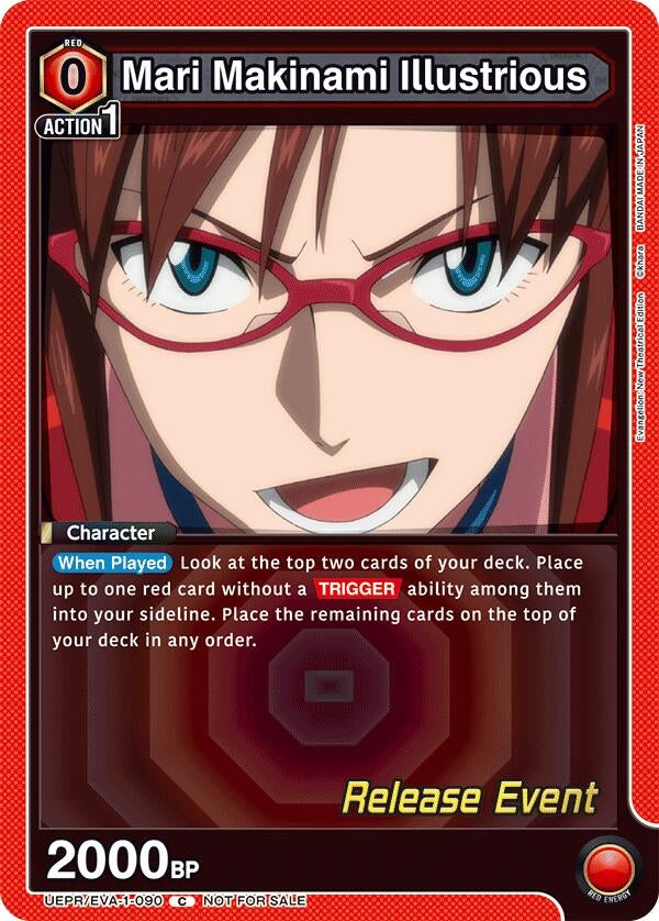 Image for Mari Makinami Illustrious (090) (UE15BT_RE) (UEPR/EVA-1-090) - Union Arena