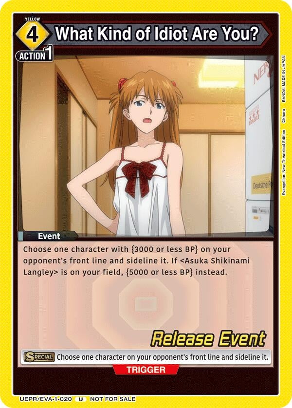 Image for What Kind of Idiot Are You? (UE15BT_RE) (UEPR/EVA-1-020) - Union Arena