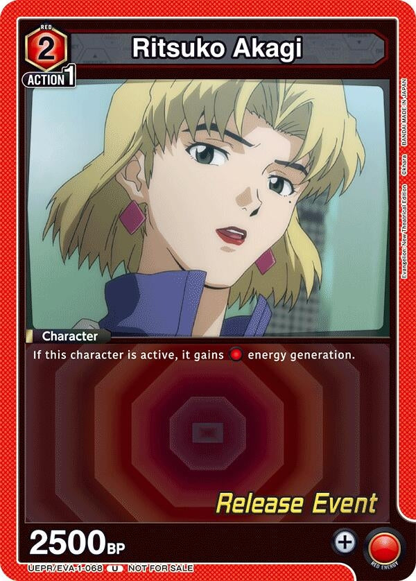 Image for Ritsuko Akagi (068) (UE15BT_RE) (UEPR/EVA-1-068) - Union Arena