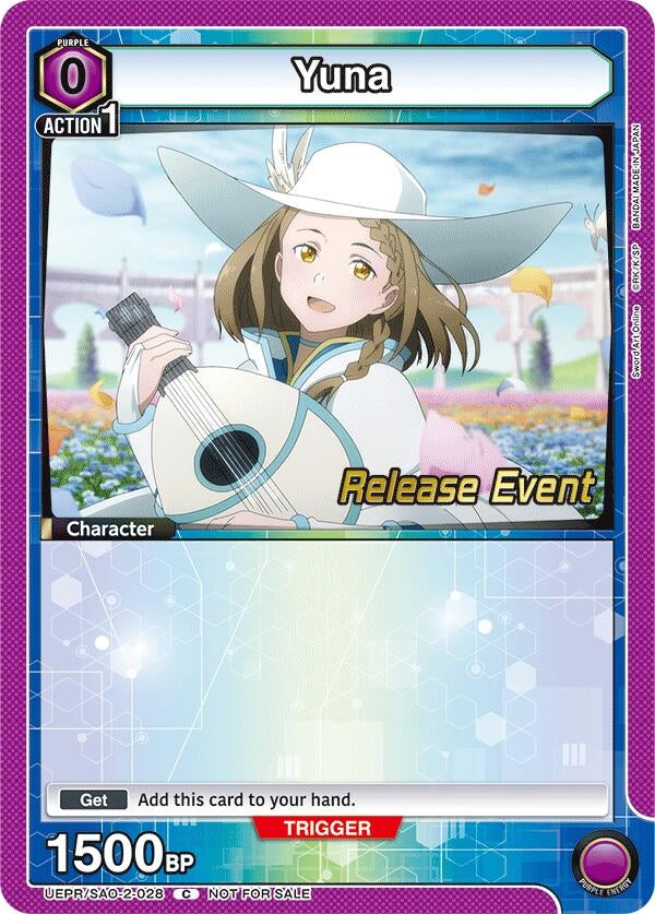 Image for Yuna (028) (UEX06BT_RE) (UEPR/SAO-2-028) - Union Arena