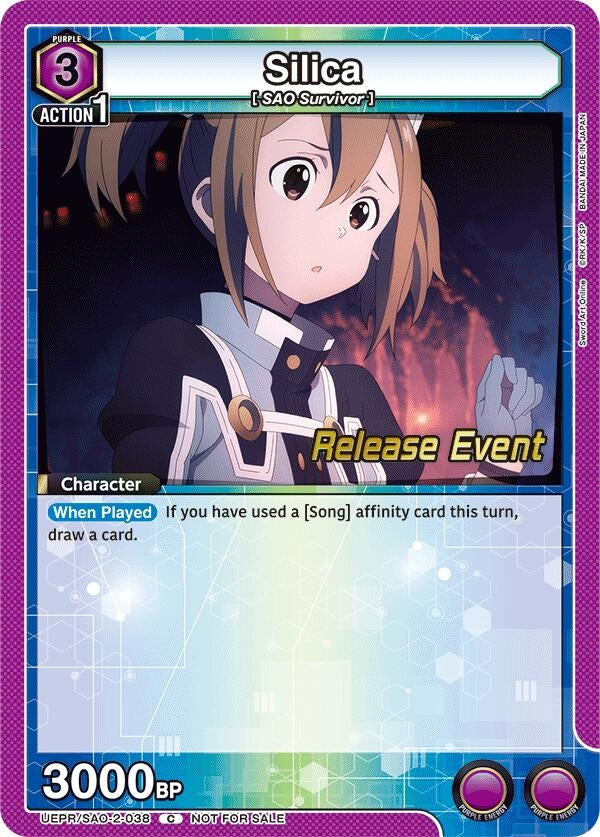 Image for Silica (038) (UEX06BT_RE) (UEPR/SAO-2-038) - Union Arena