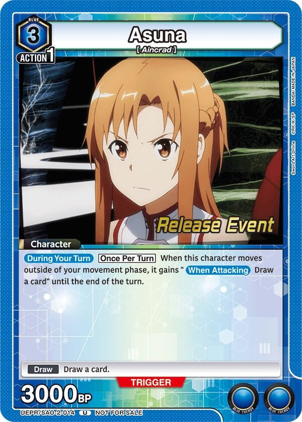 Image for Asuna (014) (UEX06BT_RE) (UEPR/SAO-2-014) - Union Arena