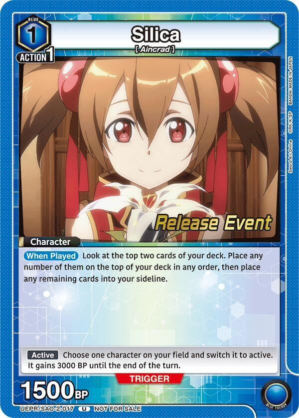 Image for Silica (017) (UEX06BT_RE) (UEPR/SAO-2-017) - Union Arena