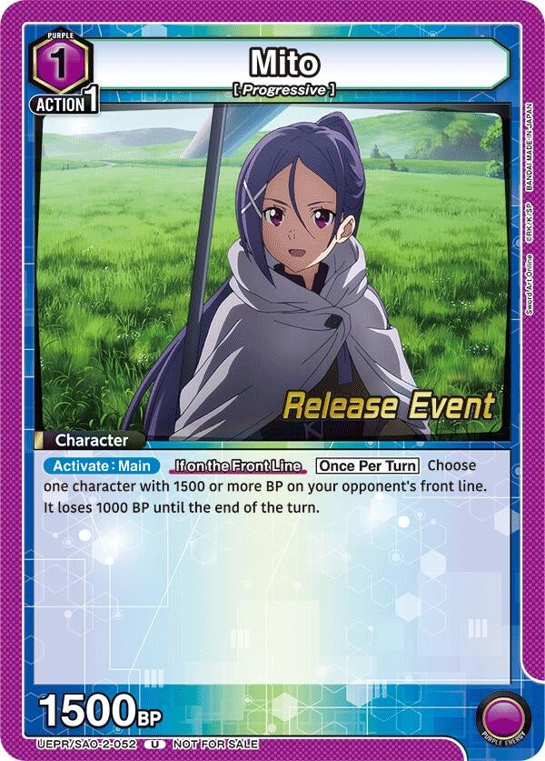 Image for Mito (052) (UEX06BT_RE) (UEPR/SAO-2-052) - Union Arena