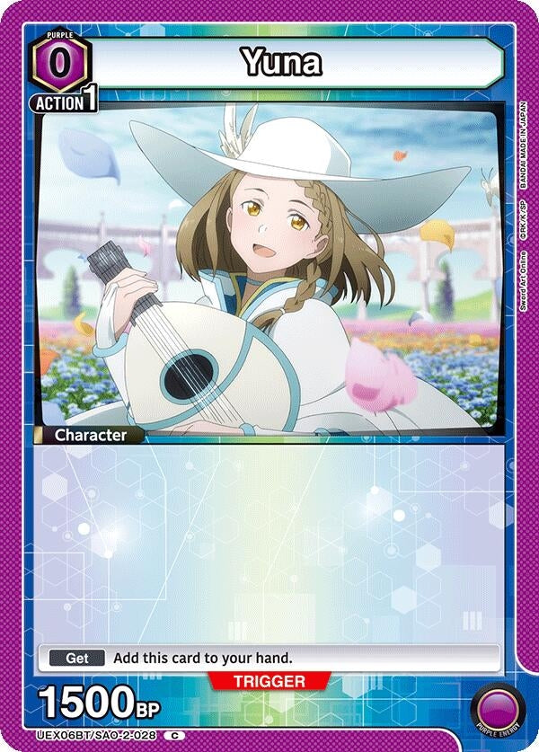 Image for Yuna (028) (Box Topper Foil) (UEX06BT) (UEX06BT/SAO-2-028) - Union Arena