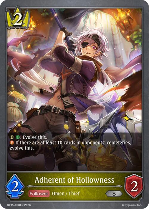 Adherent of Hollowness (BP15-028EN) [Trial of the Omens]