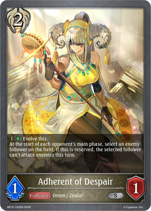Adherent of Despair (BP15-102EN) [Trial of the Omens]