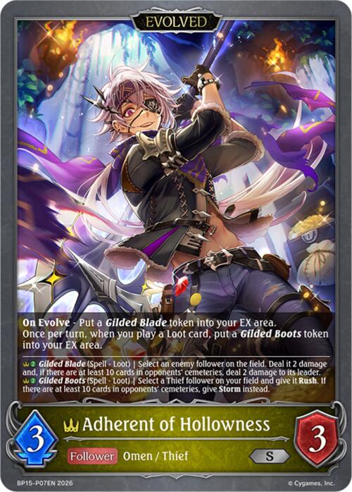 Adherent of Hollowness (Evolved) - P07 (Foil) (BP15-P07EN) [Trial of the Omens]