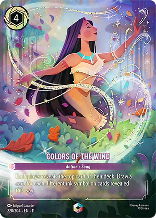 Colors of the Wind (Enchanted) (228/204) [Winterspell]