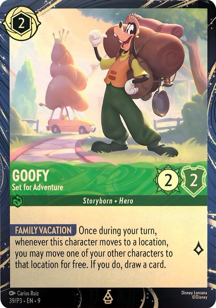 Goofy - Set for Adventure (39) [Promo Cards]