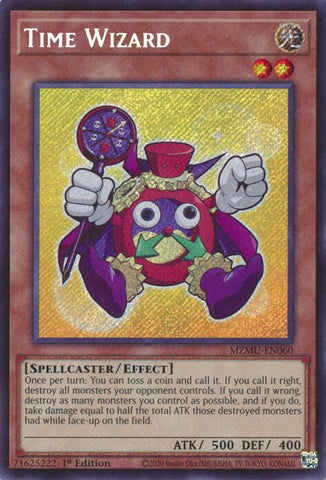 Time Wizard [MZMU-EN060] Secret Rare