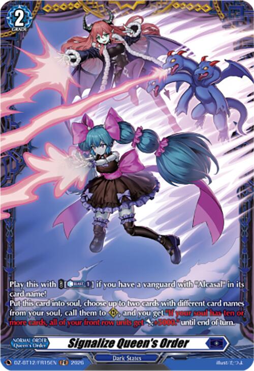 Signalize Queen's Order (DZ-BT12/FR15EN) [Chasm of Lost Souls]