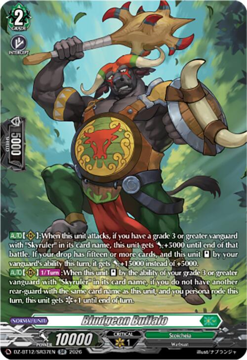 Bludgeon Buffalo (DZ-BT12/SR37EN) [Chasm of Lost Souls]