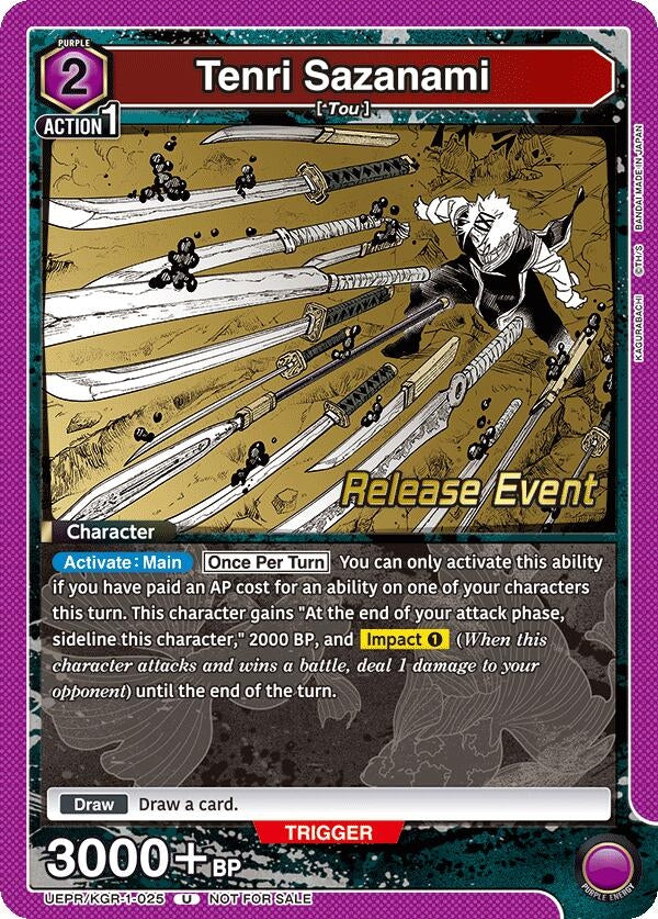 Image for Tenri Sazanami (UE16BT_RE) (UEPR/KGR-1-025) - Union Arena