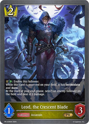 Leod, the Crescent Blade (PR-339EN) [Promotional Cards]