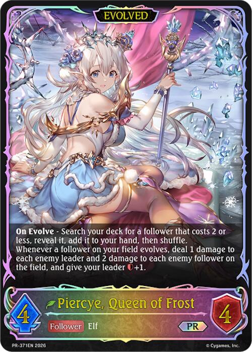 Piercye, Queen of Frost (Evolved) (PR-371EN) [Promotional Cards]