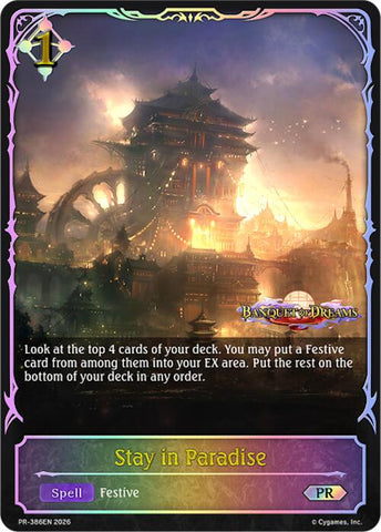 Stay in Paradise (PR-386EN) [Promotional Cards]