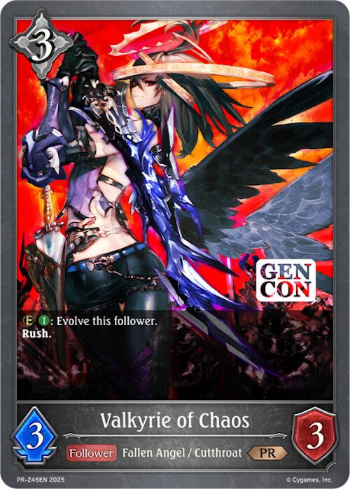Valkyrie of Chaos (PR-246EN) (PR-246EN) [Promotional Cards]