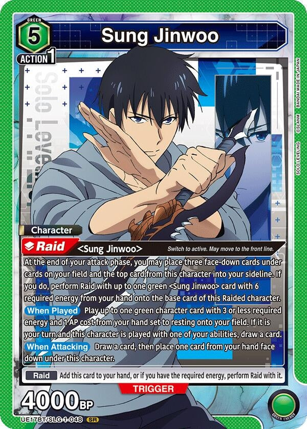 Image for Sung Jinwoo (048) (UE17BT) (UE17BT/SLG-1-048) - Union Arena