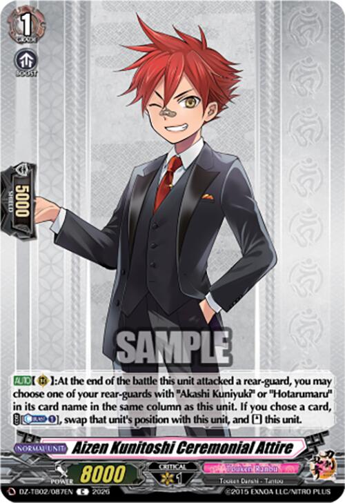 Aizen Kunitoshi Ceremonial Attire (DZ-TB02/087EN) [Touken Ranbu: ONLINE 2026]