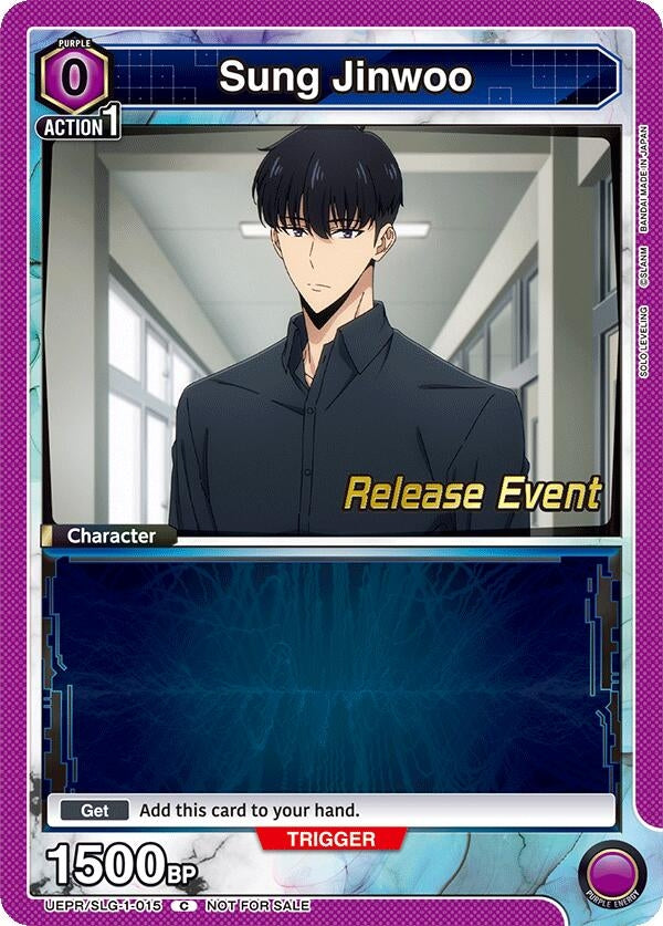 Image for Sung Jinwoo (015) (UE17BT_RE) (UE17BT/SLG-1-015) - Union Arena