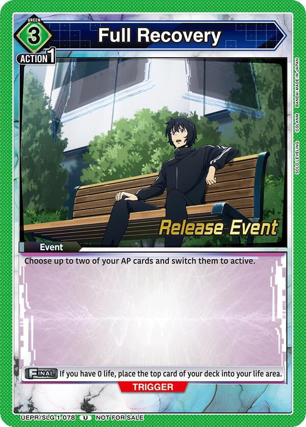 Image for Full Recovery (UE17BT_RE) (UE17BT/SLG-1-078) - Union Arena