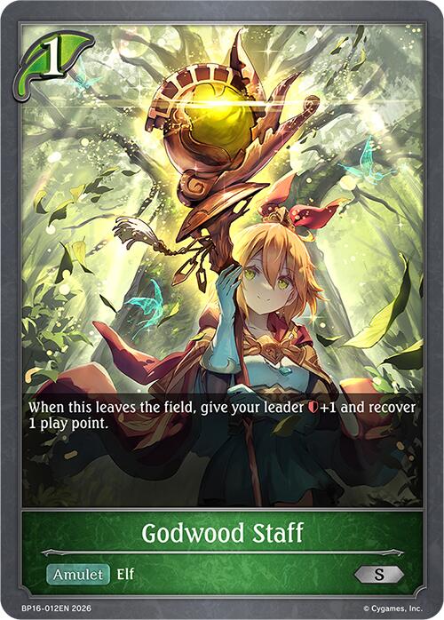 Godwood Staff (BP16-012EN) [New World Genesis]