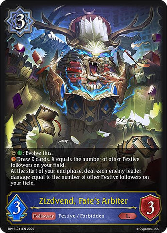 Zizdvend, Fate's Arbiter (BP16-041EN) [New World Genesis]