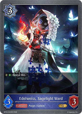 Edelweiss, Sagelight Ward (BP16-043EN) [New World Genesis]